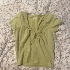 Hollister Green Women's crop top